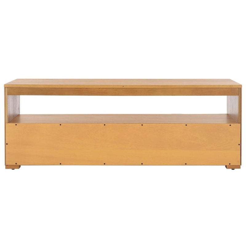 Meuble TV/multimédia SAFAVIEH Kaitlyn 2 tiroirs, 1 étagère (convient aux téléviseurs à écran plat jusqu'à 55 po) - 48 larg. x 16 prof. x 17 haut.