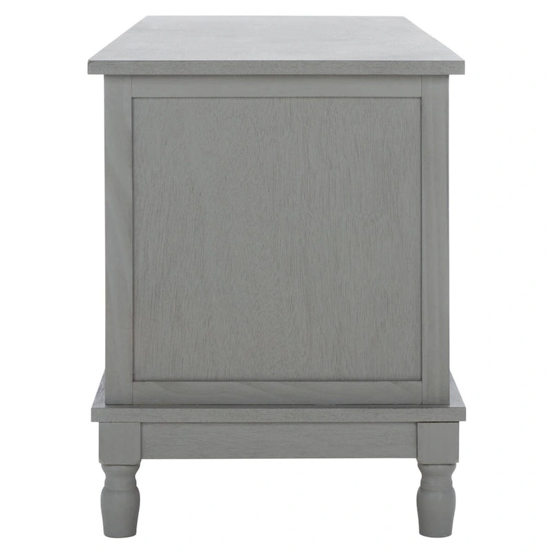 Meuble TV SAFAVIEH Caitlyn 2 portes 1 étagère – 47 L x 16 P x 20 H – 47Lx16Px20H