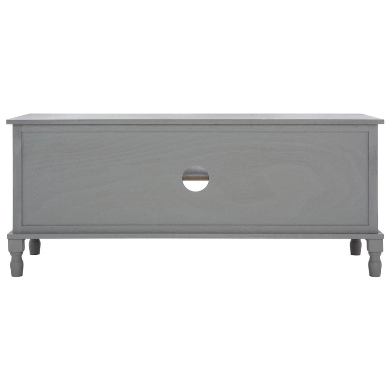 Meuble TV SAFAVIEH Caitlyn 2 portes 1 étagère – 47 L x 16 P x 20 H – 47Lx16Px20H