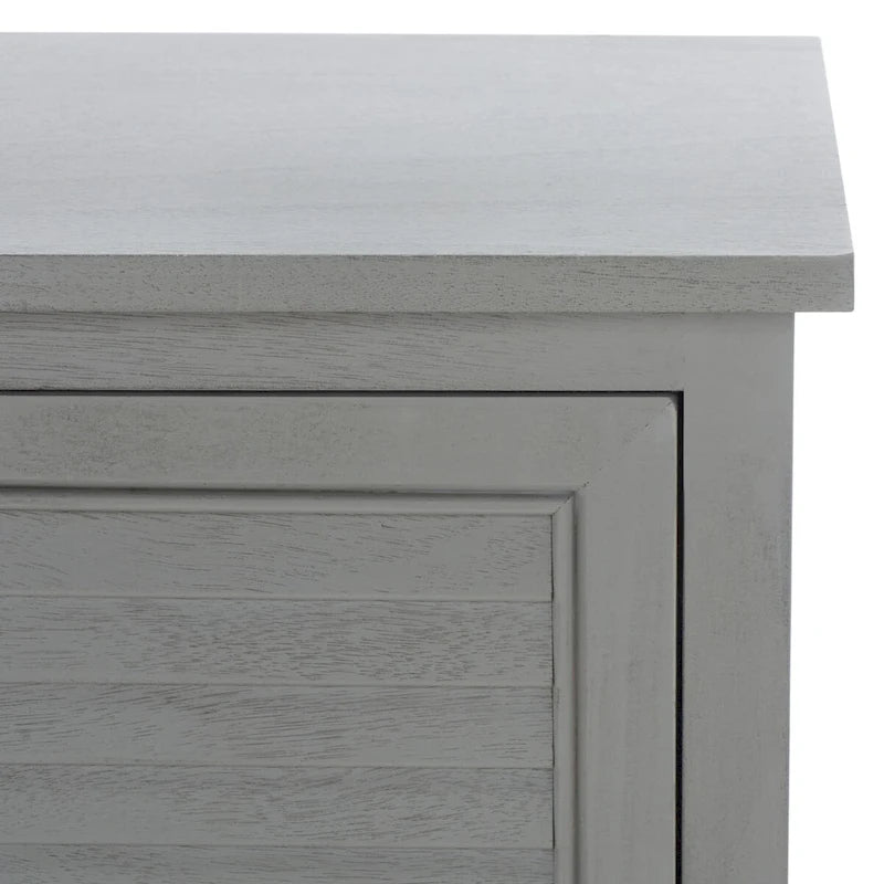 Meuble TV SAFAVIEH Caitlyn 2 portes 1 étagère – 47 L x 16 P x 20 H – 47Lx16Px20H