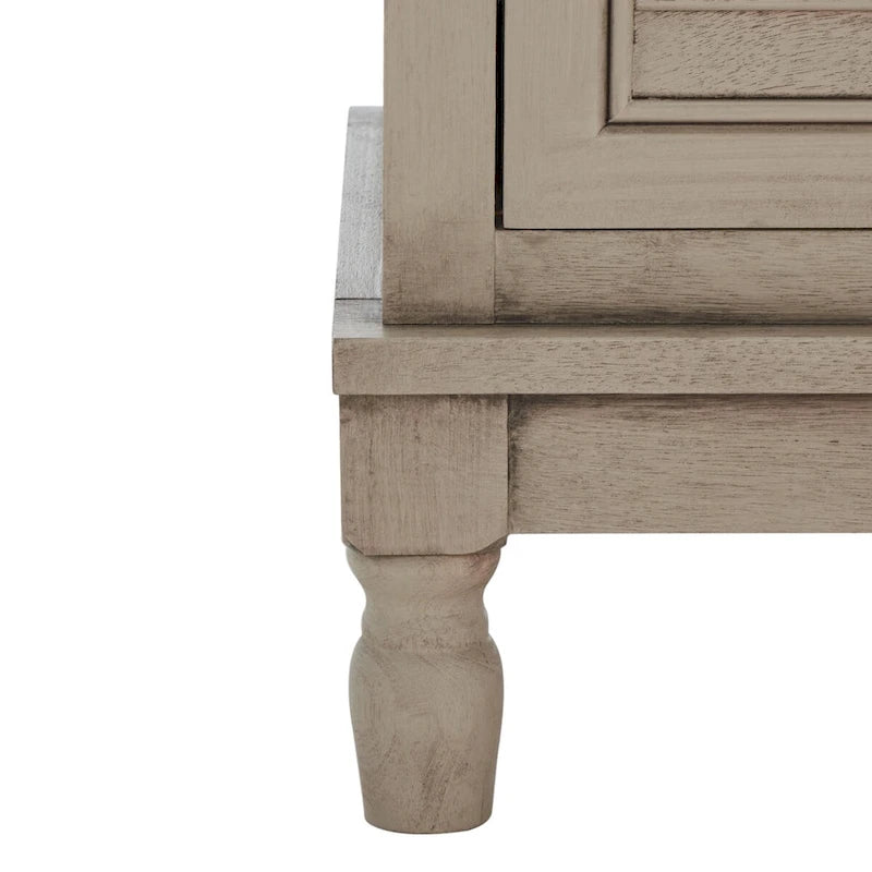 Meuble TV SAFAVIEH Caitlyn 2 portes 1 étagère – 47 L x 16 P x 20 H – 47Lx16Px20H