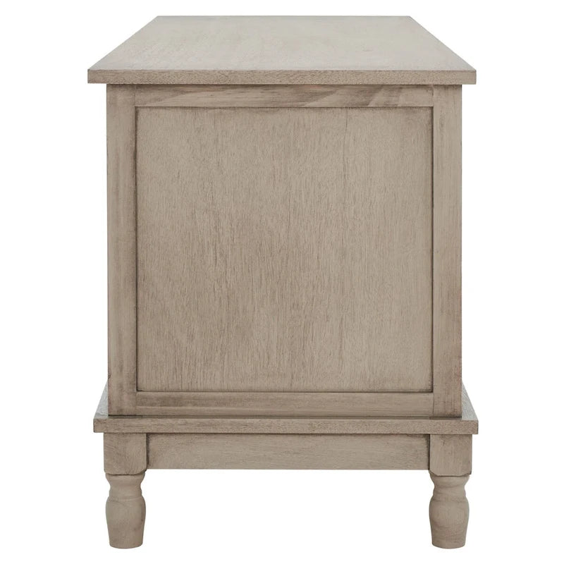 Meuble TV SAFAVIEH Caitlyn 2 portes 1 étagère – 47 L x 16 P x 20 H – 47Lx16Px20H