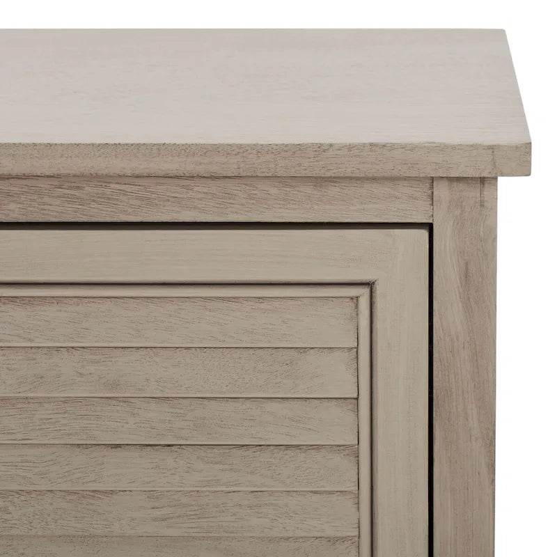 Meuble TV SAFAVIEH Caitlyn 2 portes 1 étagère – 47 L x 16 P x 20 H – 47Lx16Px20H