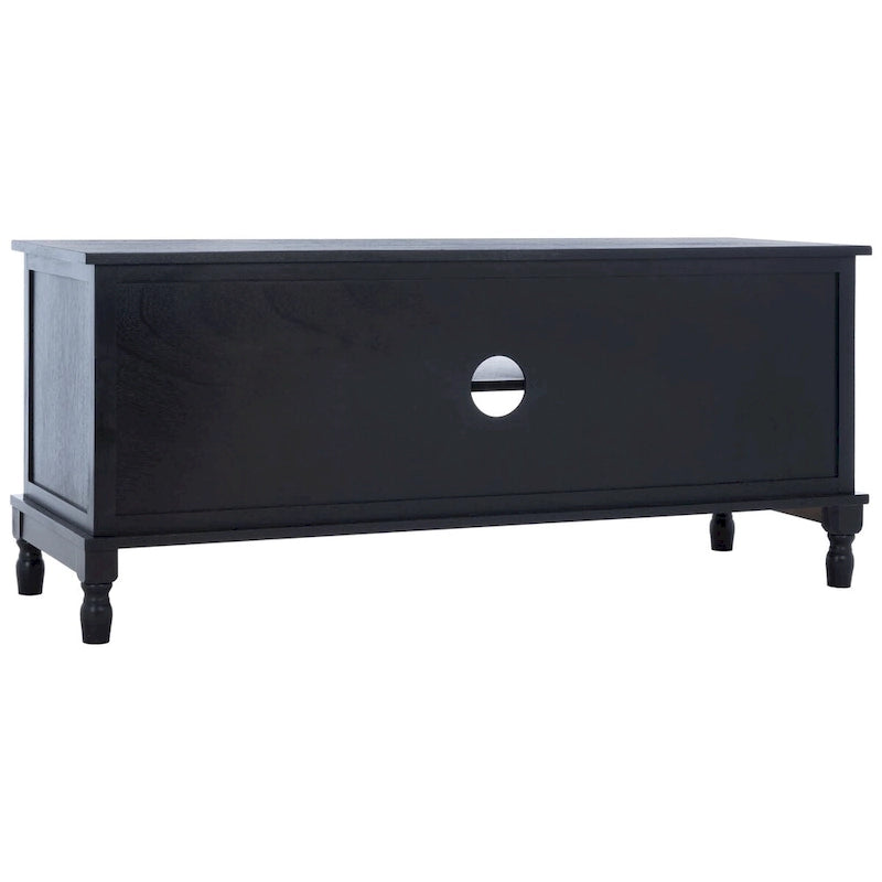 Meuble TV SAFAVIEH Caitlyn 2 portes 1 étagère – 47 L x 16 P x 20 H – 47Lx16Px20H