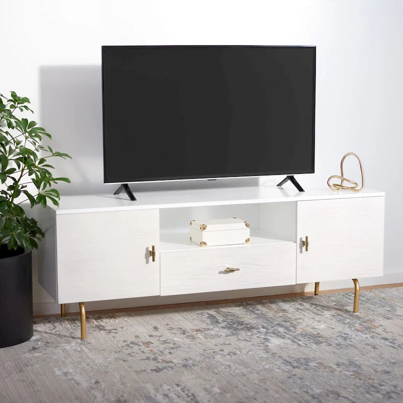 Meuble TV SAFAVIEH Lerke - 137,16 cm L x 40 cm P x 50 cm H - 137x40x50