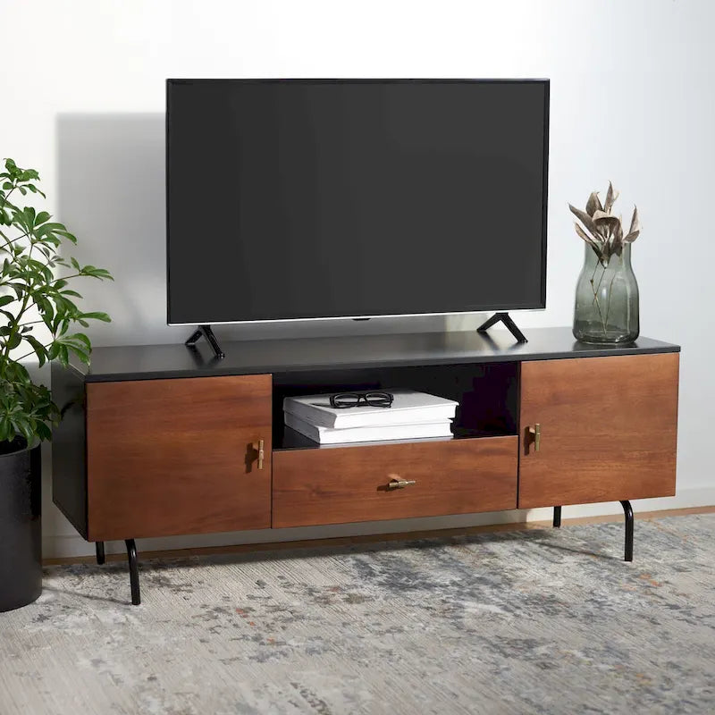 Meuble TV SAFAVIEH Lerke - 137,16 cm L x 40 cm P x 50 cm H - 137x40x50