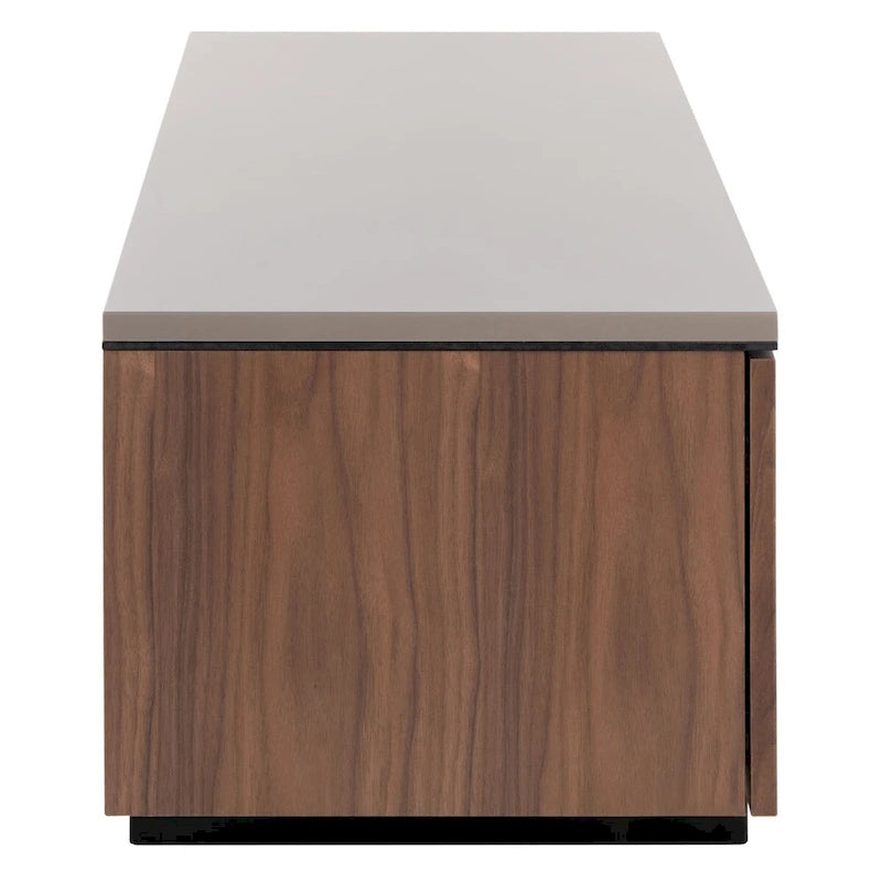Meuble TV Stine Chevron par SAFAVIEH Couture - 60 po l. x 16 po P x 16 po H - 60 po l. x 16 po P x 16 po H
