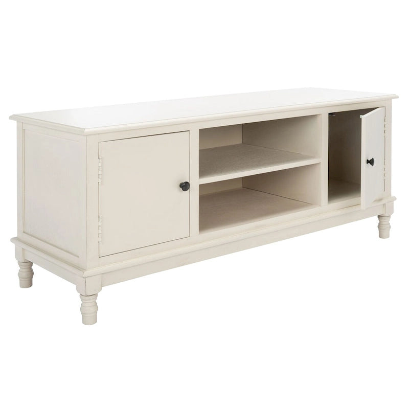 Meuble TV Media SAFAVIEH Tess 2 Portes 1 Étagère - 47.3 l x 15.8 P x 20 H - 47Px16Px20H