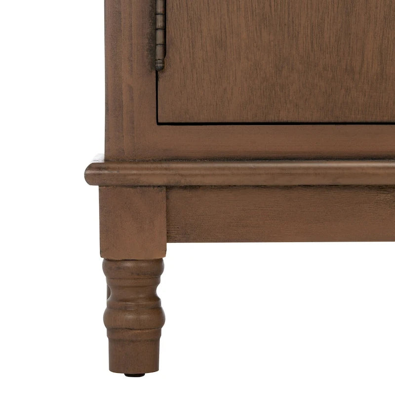 Meuble TV Media SAFAVIEH Tess 2 Portes 1 Étagère - 47.3 l x 15.8 P x 20 H - 47Px16Px20H