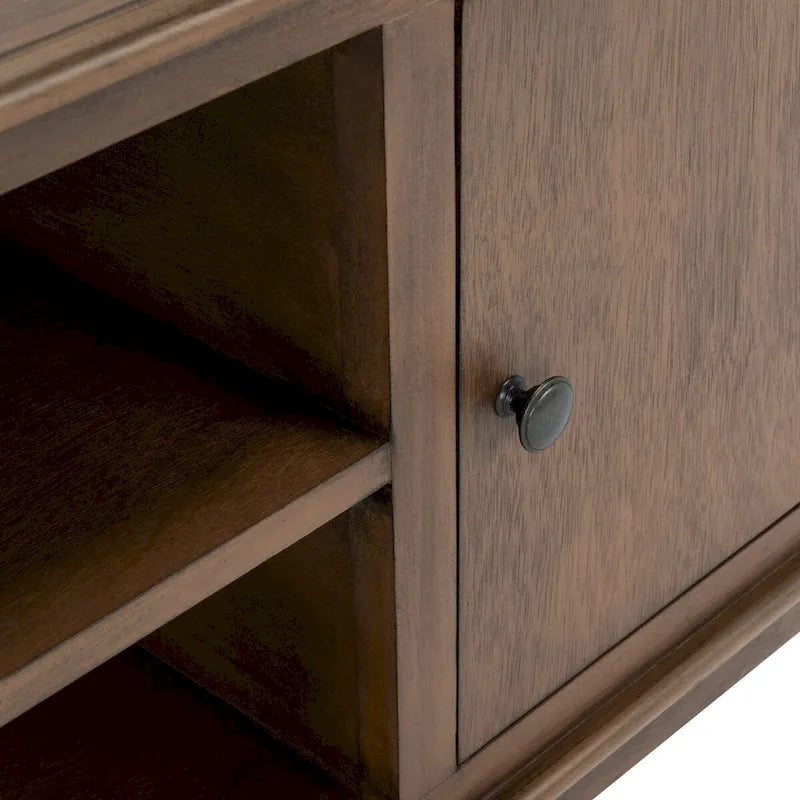 Meuble TV Media SAFAVIEH Tess 2 Portes 1 Étagère - 47.3 l x 15.8 P x 20 H - 47Px16Px20H