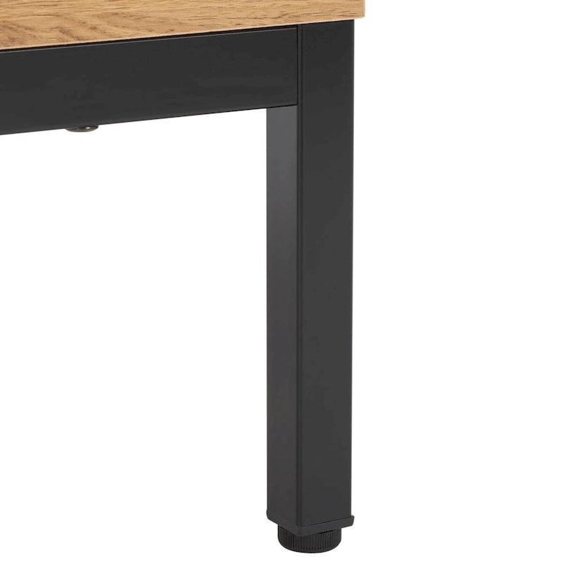 Meuble TV multimédia SAFAVIEH Alyse à 2 tiroirs et 2 étagères (compatible avec les écrans plats jusqu'à 65 pouces) - 153,4 cm x 39,6 cm x 63 cm