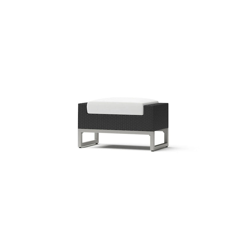 Ensemble de 5 fauteuils de jardin Milo Espresso Sunbrella pivotants