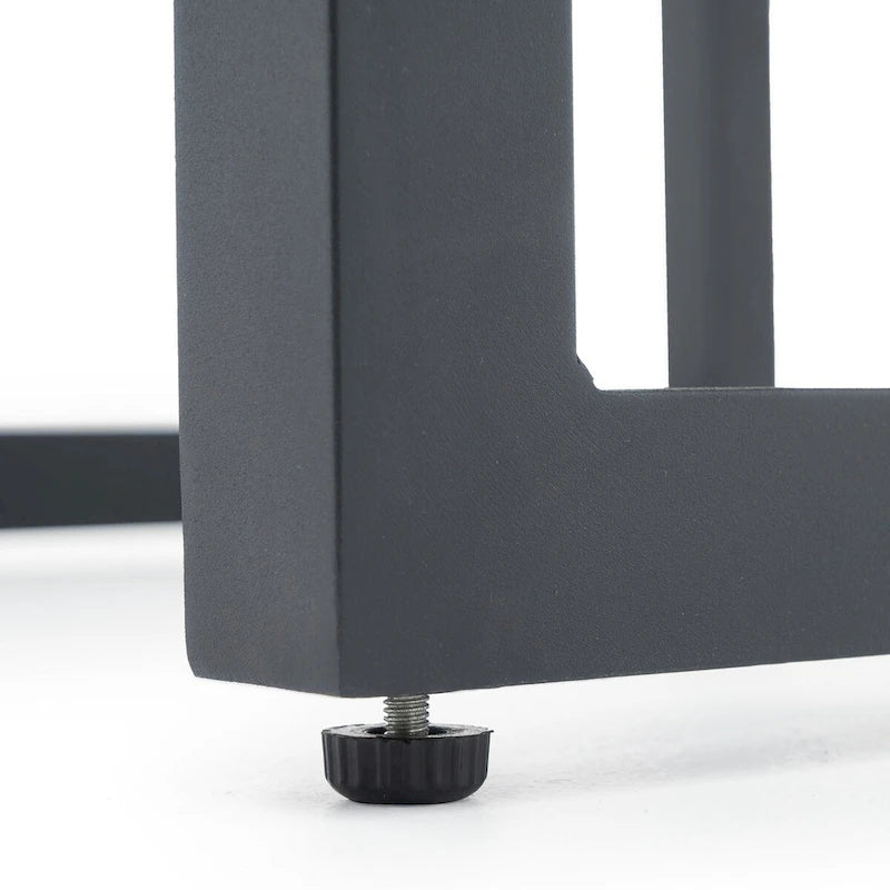Ensemble de salon de jardin profond 7 pièces Milo Gray Sunbrella avec table