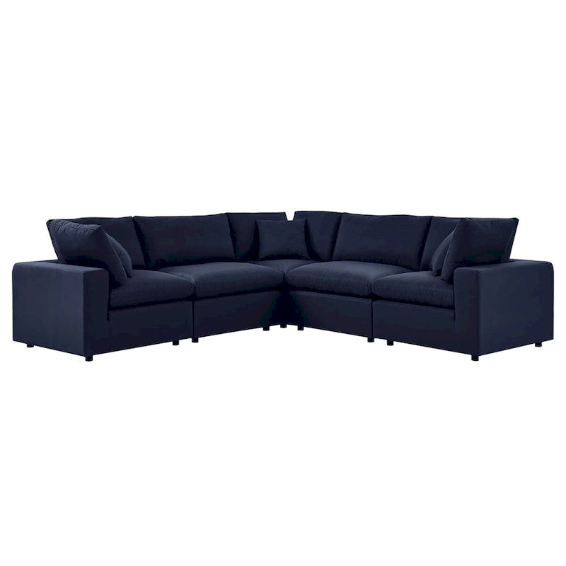 Canapé d'angle d'extérieur 5 pièces Commix