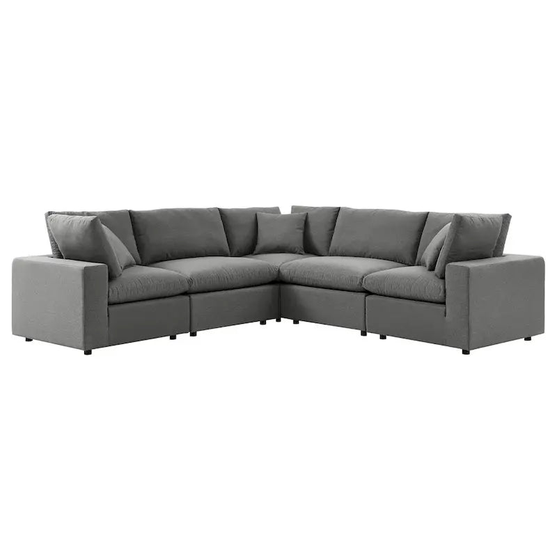 Canapé d'angle d'extérieur 5 pièces Commix