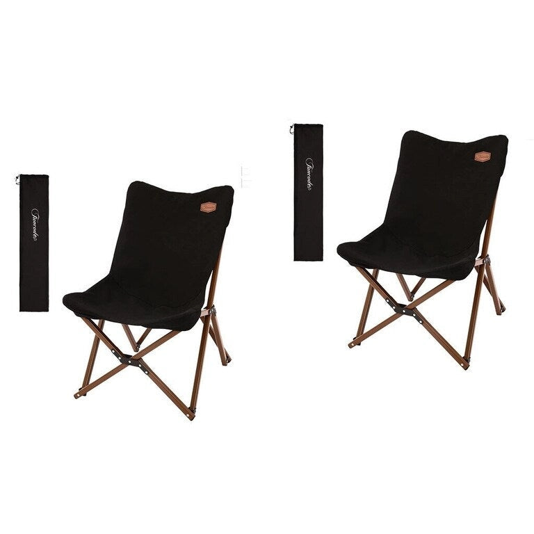 Chaise de camping pliante en toile portable avec sac de transport pour le camping, la plage, les pique-niques, le jardin, le patio