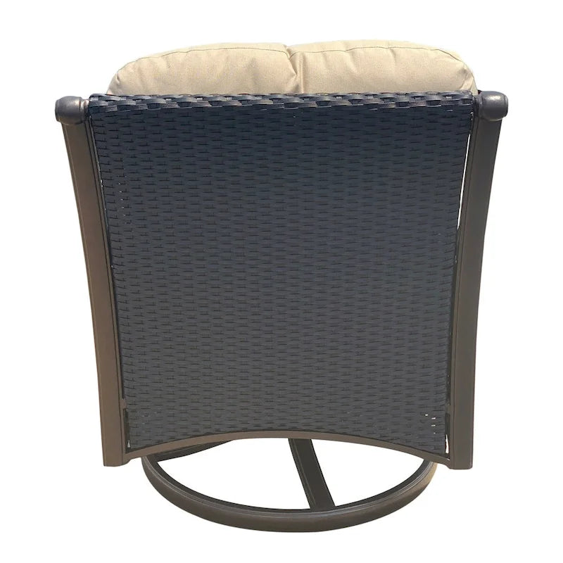 Fauteuil de jardin club pivotant et basculant Monterey Patio