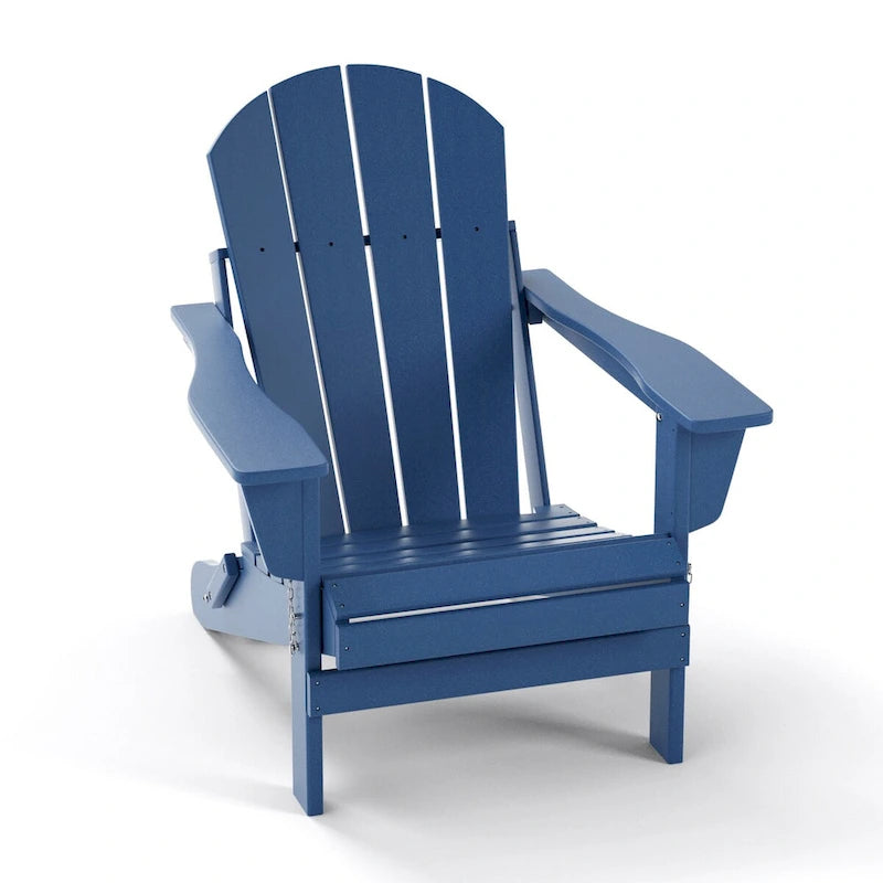Poly Outdoor Adirondack Chair - Foldable All Weather