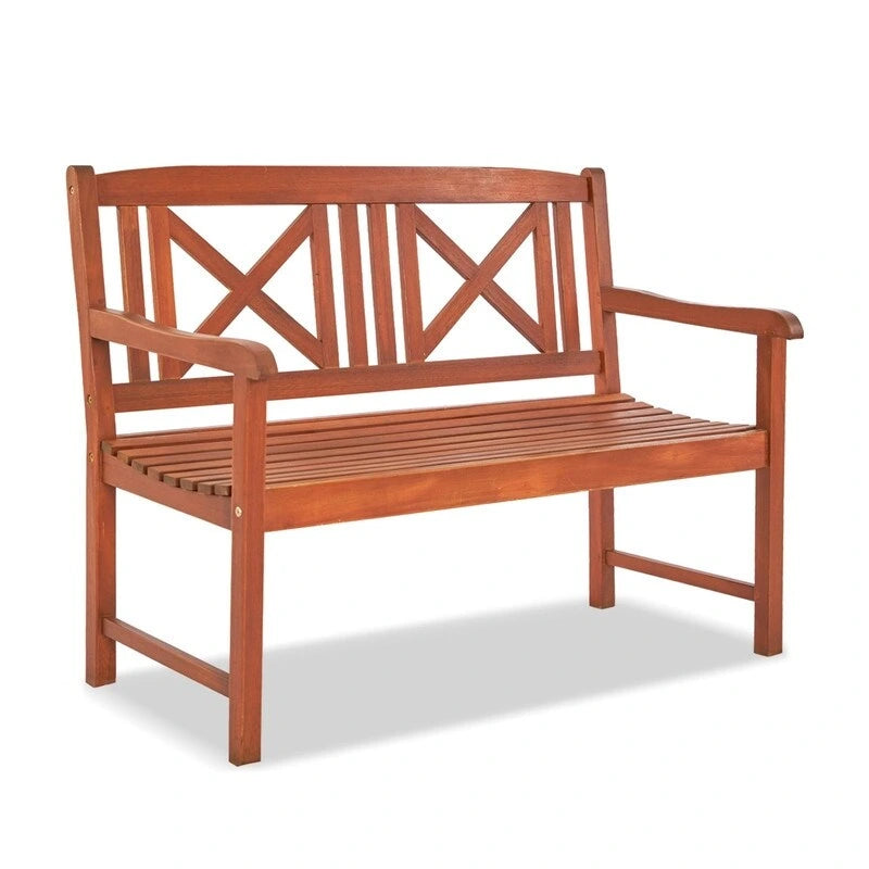 Banc en bois d'acacia de 119 cm - N/A