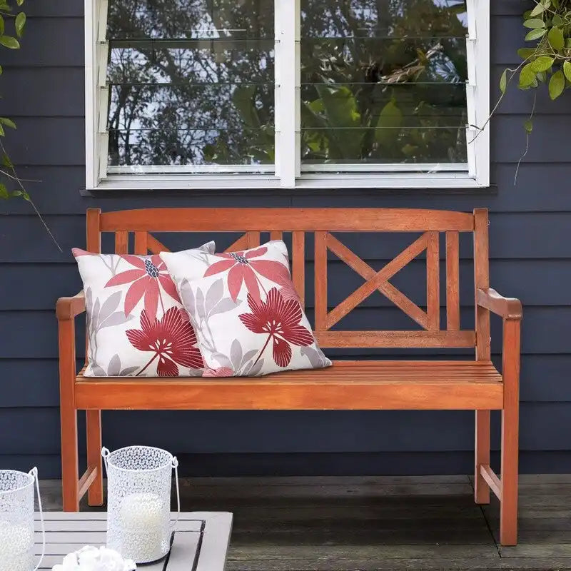 Banc en bois d'acacia de 119 cm - N/A