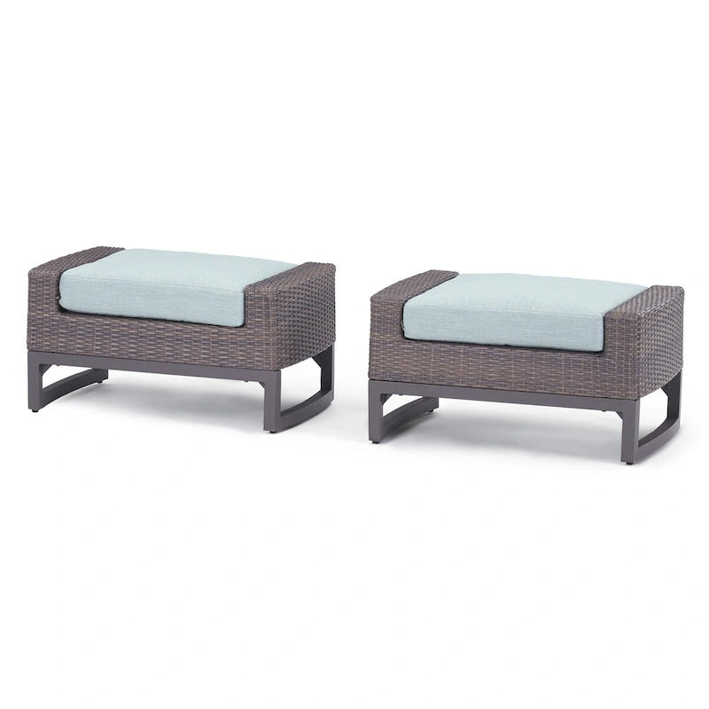 Ensemble de fauteuils de jardin Milea 5 pièces en Sunbrella