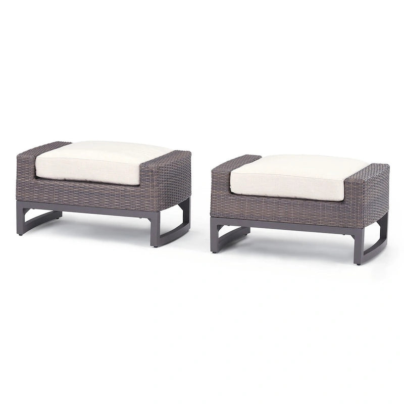 Ensemble de fauteuils de jardin Milea 5 pièces en Sunbrella