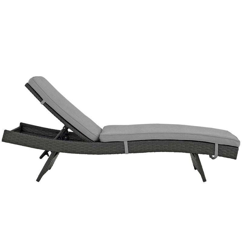 Chaise longue de terrasse extérieure Sunbrella Stopover