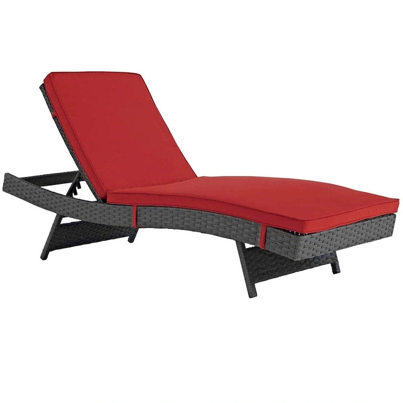 Chaise longue de terrasse extérieure Sunbrella Stopover