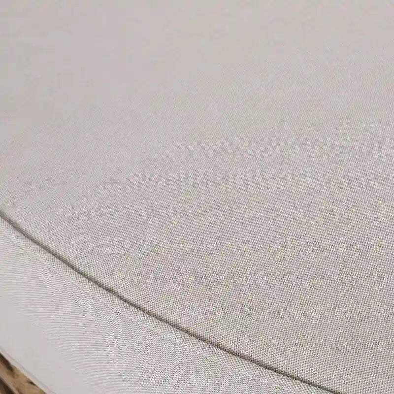 Chaise longue d'extérieur avec coussin - N/A