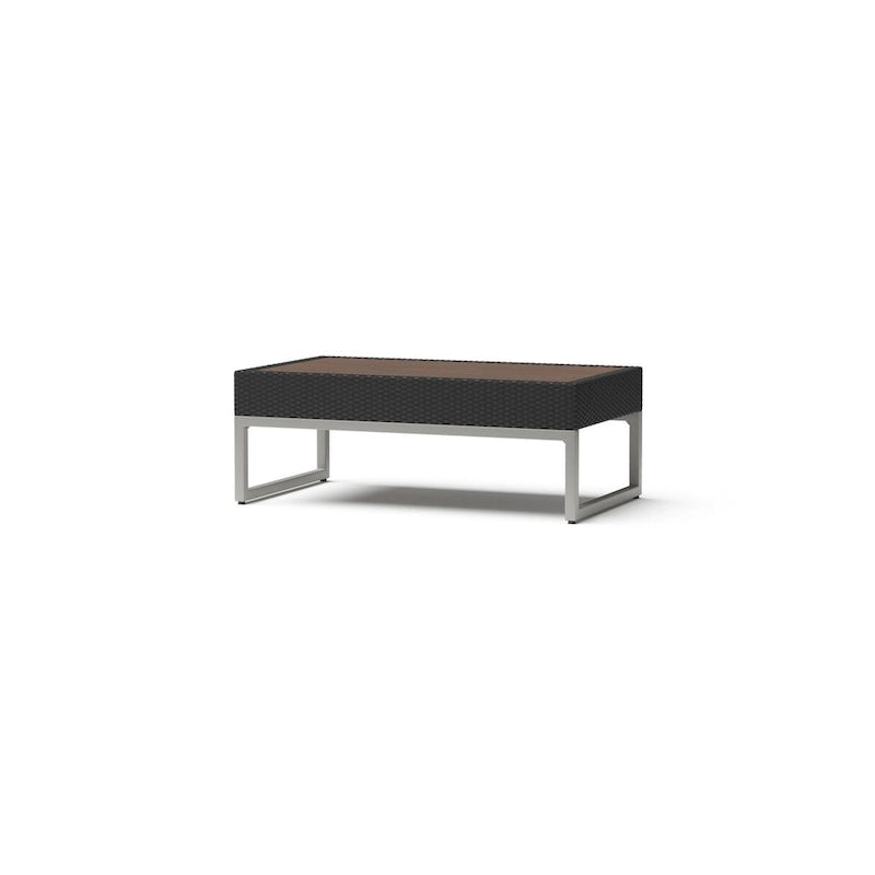 Ensemble de sièges profonds Milo Espresso Sunbrella 7 pièces pour patio extérieur avec mouvement