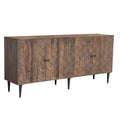 Buffet à 4 portes Caden Wave en bois