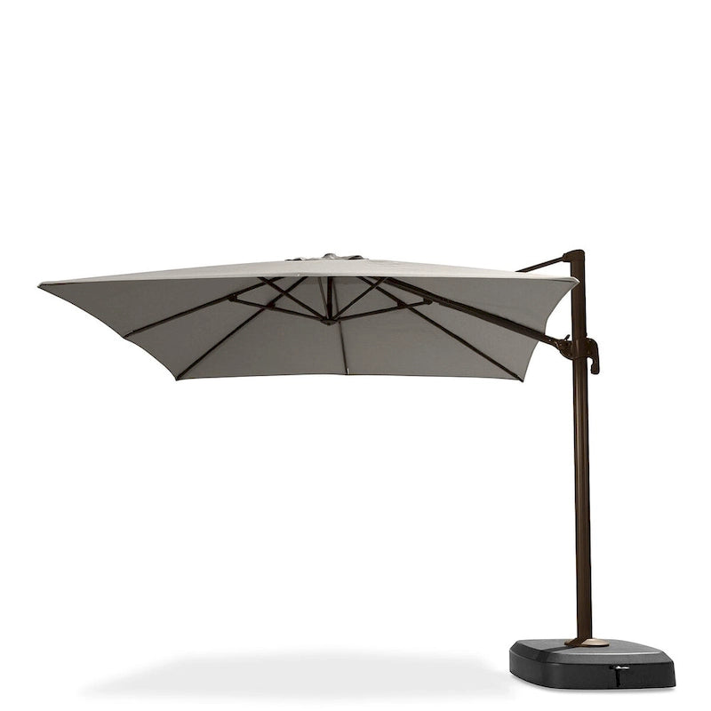 Ensemble de salle à manger et de salon d'extérieur sectionnel 18 pièces Portofino Comfort Sunbrella avec parasol