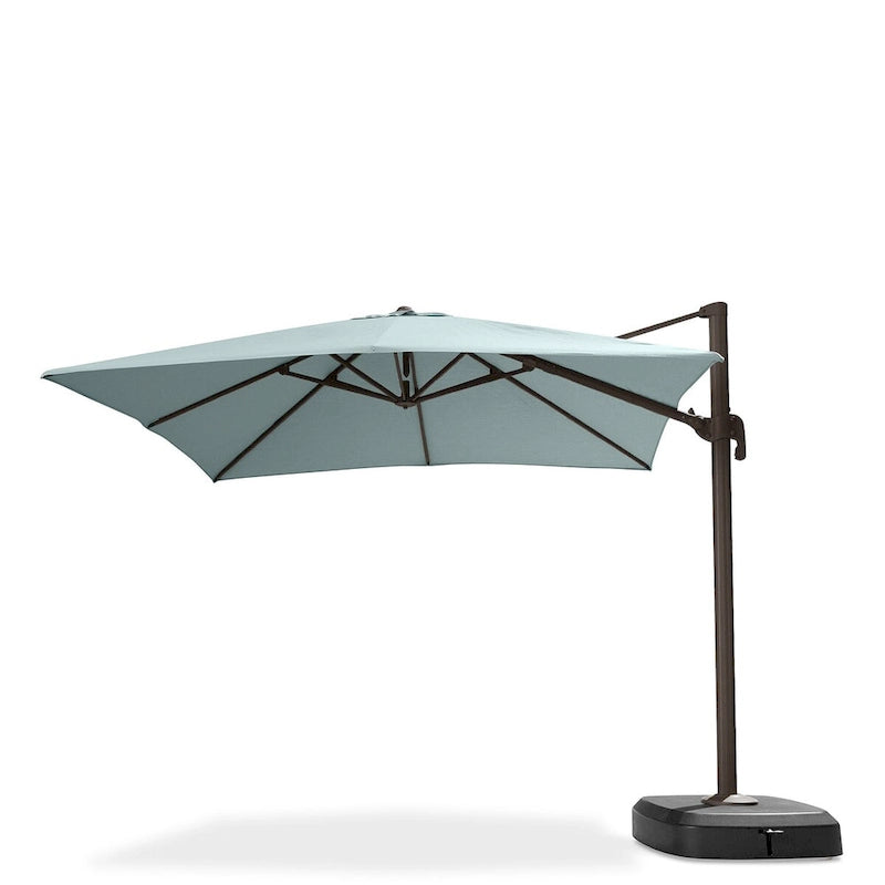 Ensemble de salle à manger et de salon d'extérieur sectionnel 18 pièces Portofino Comfort Sunbrella avec parasol