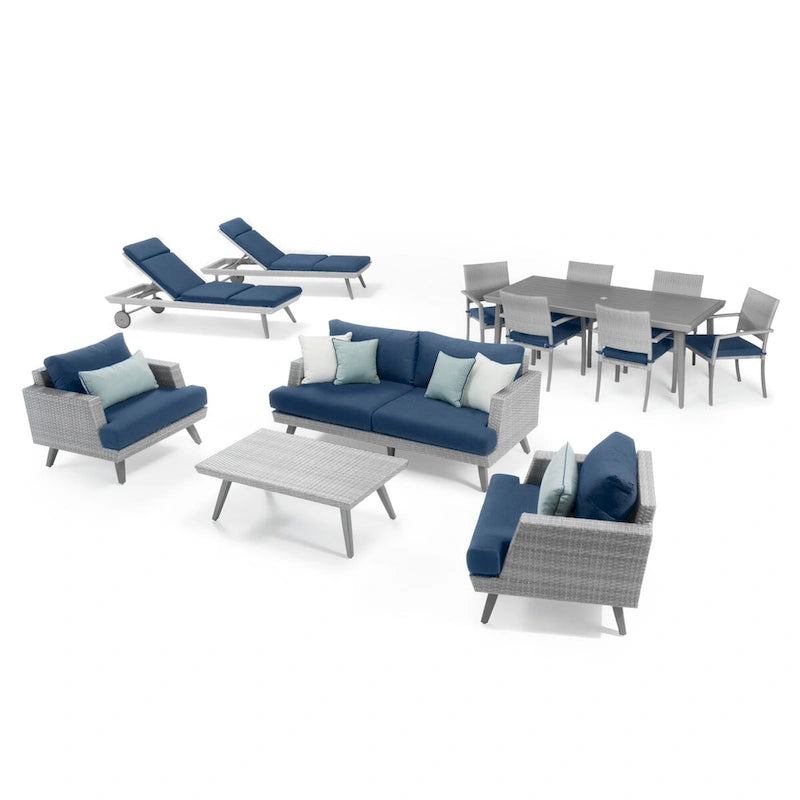 Ensemble de jardin de 13 pièces Portofino Casual Sunbrella