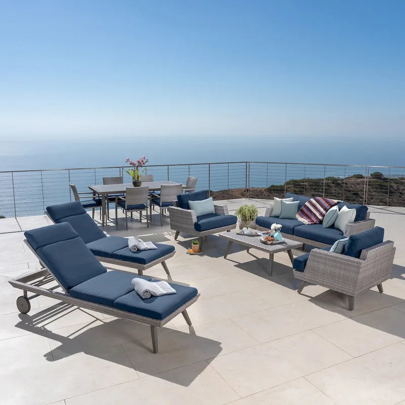 Ensemble de jardin de 13 pièces Portofino Casual Sunbrella