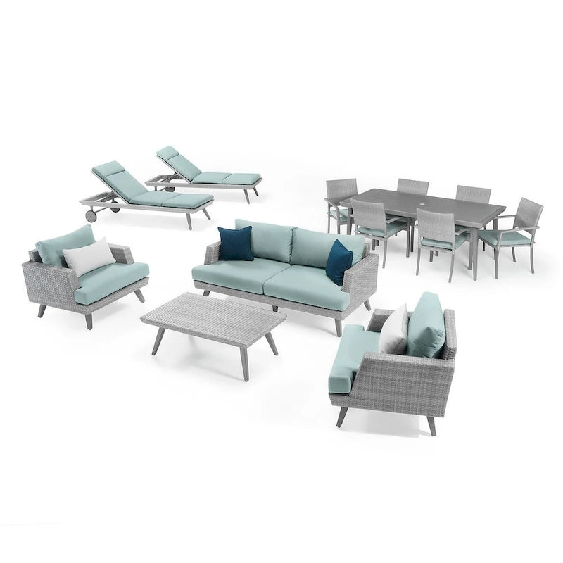 Ensemble de jardin de 13 pièces Portofino Casual Sunbrella