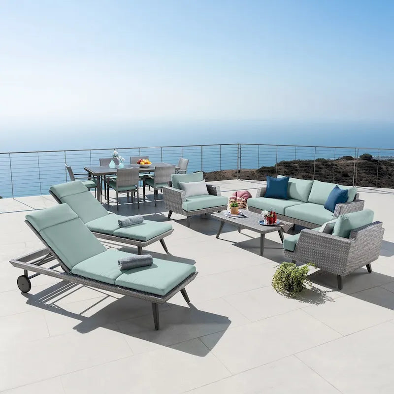 Ensemble de jardin de 13 pièces Portofino Casual Sunbrella