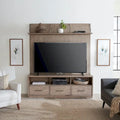 Meuble télé City Scape couleur beige bruni