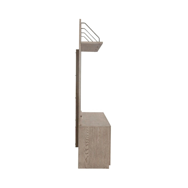 Meuble télé City Scape couleur beige bruni