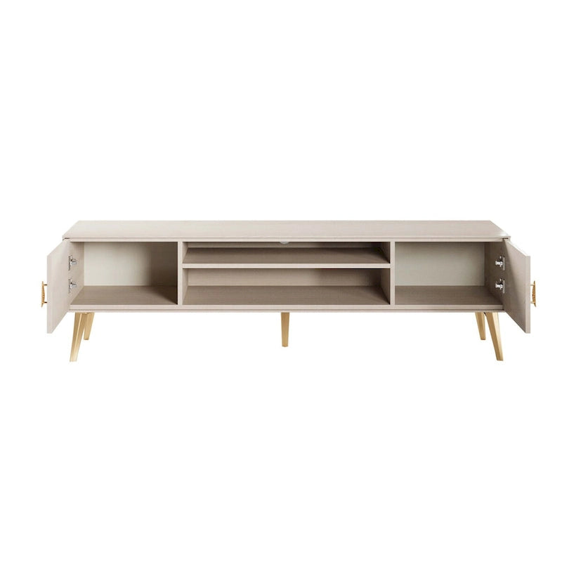Meuble TV moderne Manhattan Comfort Haley 70.9 Mid-Century