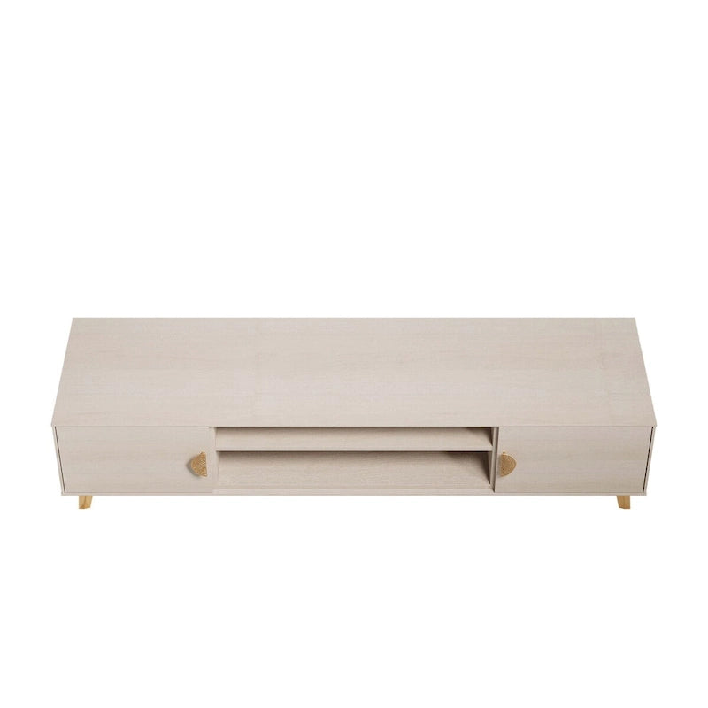 Meuble TV moderne Manhattan Comfort Haley 70.9 Mid-Century