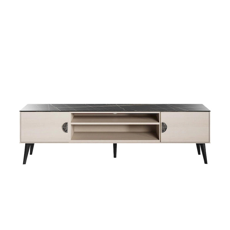 Meuble TV moderne Manhattan Comfort Haley 70.9 Mid-Century