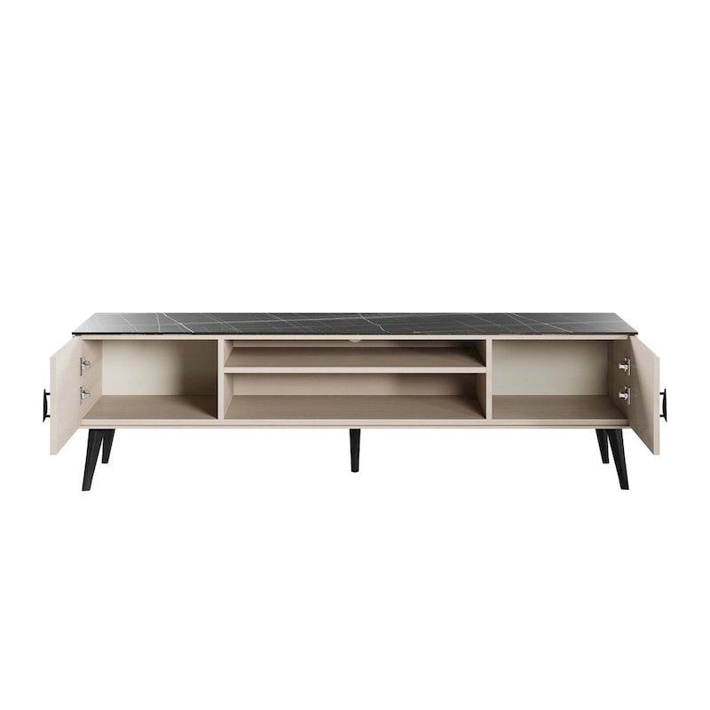 Meuble TV moderne Manhattan Comfort Haley 70.9 Mid-Century