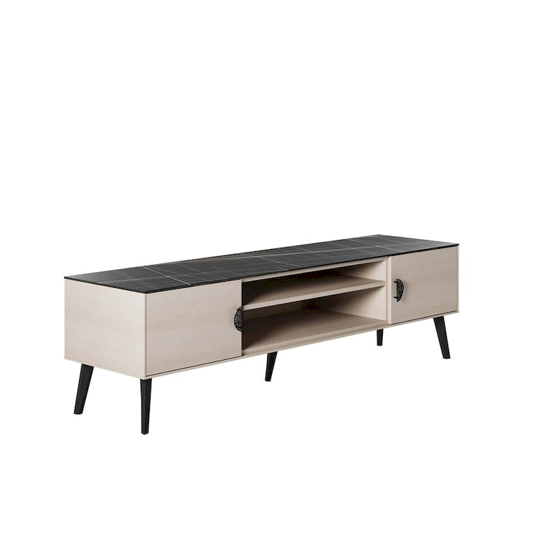 Meuble TV moderne Manhattan Comfort Haley 70.9 Mid-Century