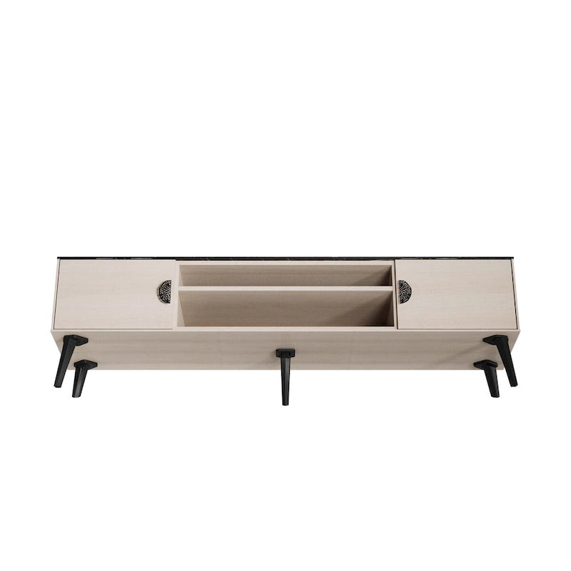 Meuble TV moderne Manhattan Comfort Haley 70.9 Mid-Century