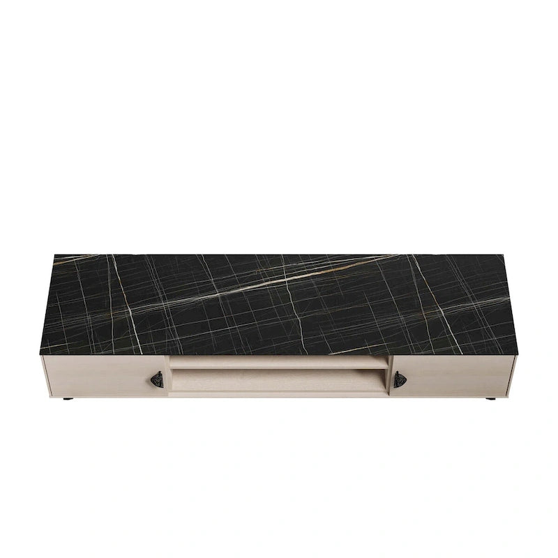 Meuble TV moderne Manhattan Comfort Haley 70.9 Mid-Century