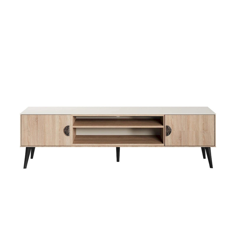 Meuble TV moderne Manhattan Comfort Haley 70.9 Mid-Century