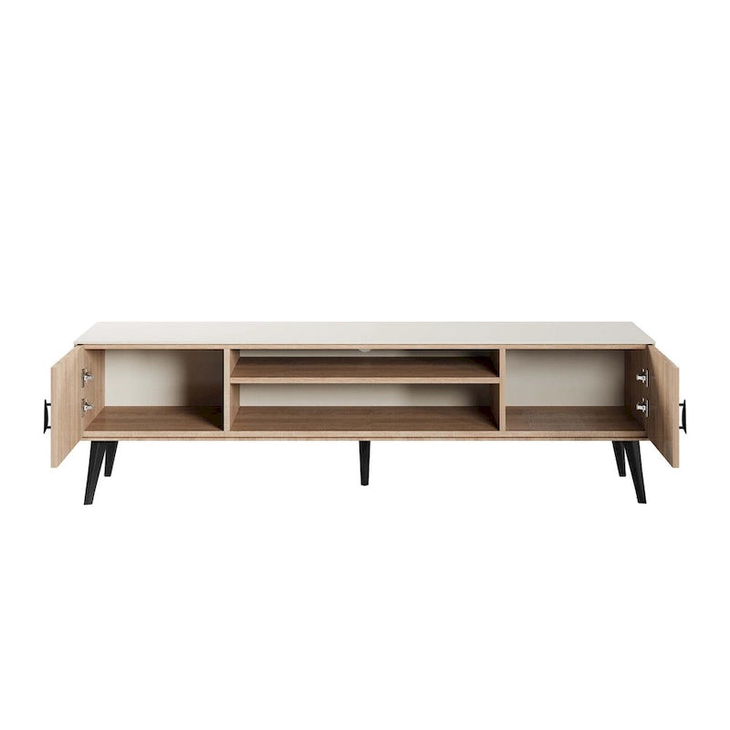 Meuble TV moderne Manhattan Comfort Haley 70.9 Mid-Century