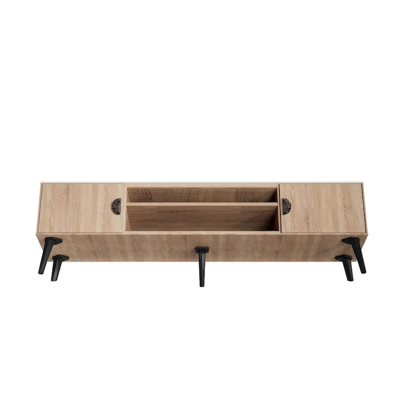 Meuble TV moderne Manhattan Comfort Haley 70.9 Mid-Century