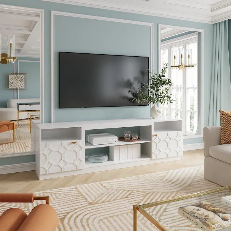 Meuble TV Clihome 70 pouces haute brillance
